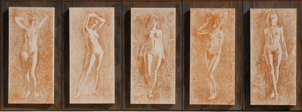 Big Nudes I bis V 2008 Frank Rosenzweig 2 Bug-Nudes-Setpreis-Frank Rosenzweig - der Kunstpate