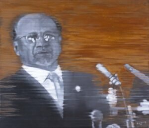 Niemand hat die Absicht eine Mauer zu errichten - Frank Rosenzweig Vanitas Original