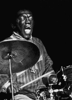 Art Blakey - Frank Rosenzweig (Kunstdruck Limitiert)