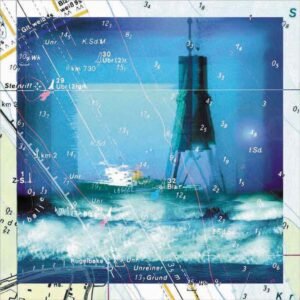 Kugelbake Ingo Wagner Maritime Kunst Cuxhaven Seezeichen Mixed Media