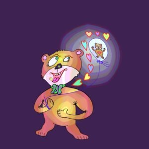 Besondere Liebe Bären Liebe - Alexander Kats - Der Kunstpate