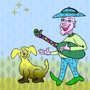 Ein Musiker mit Gitarre - Alexander Kats