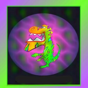 Neon Rex Dino - Alexander Kats