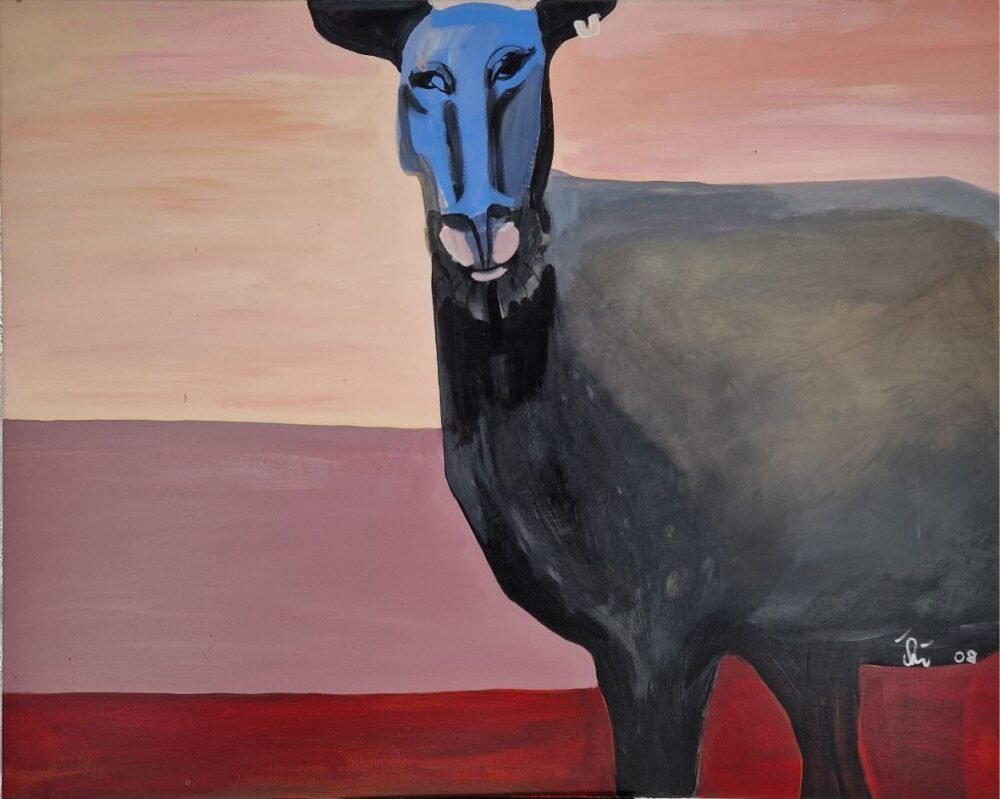 Schaf vor Landschaft (2008) 2 Schaf vor Landschaft (2008)