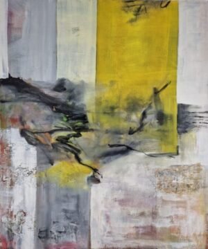 Collage Gelb-Schwarz-Weiss