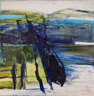 Landschaft mit Netzen (2013)